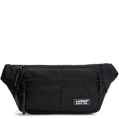 Сумка Чоловіча На пояс нейлон Lanpad A83033 black