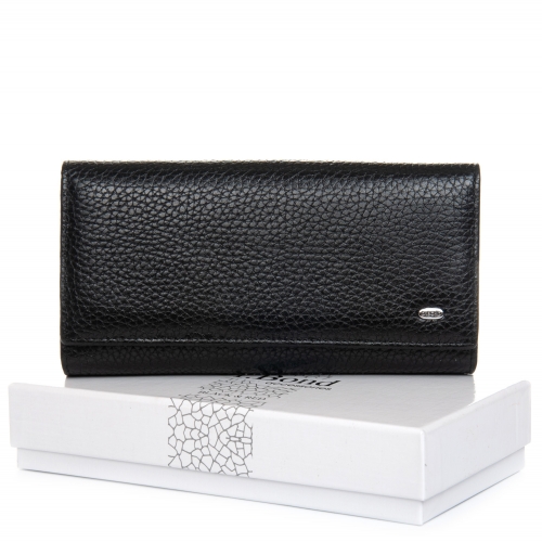 Гаманець BR Жіночий шкіряний DR. BOND W46-4 black-red