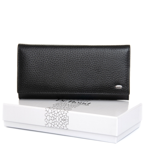Гаманець BR Жіночий шкіряний DR. BOND W501-4 black-red