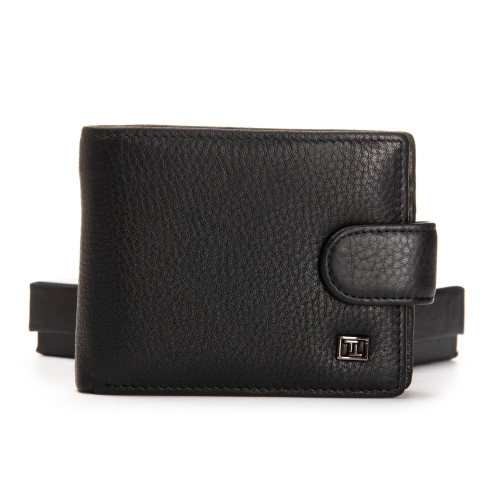 Кошелек BE Мужской кожа BRETTON 163-ND16A black