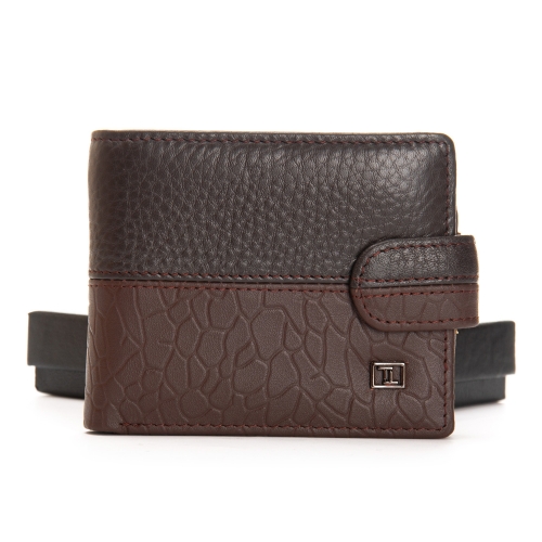 Гаманець шкіряний Чоловічий BE BRETTON 208-L0613 brown mix