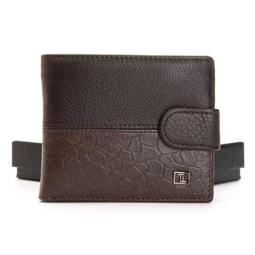 Гаманець шкіряний Чоловічий BE BRETTON 210L brown mix