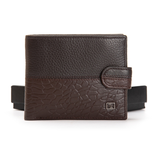 Кошелек BE Мужской кожа BRETTON 308L brown mix