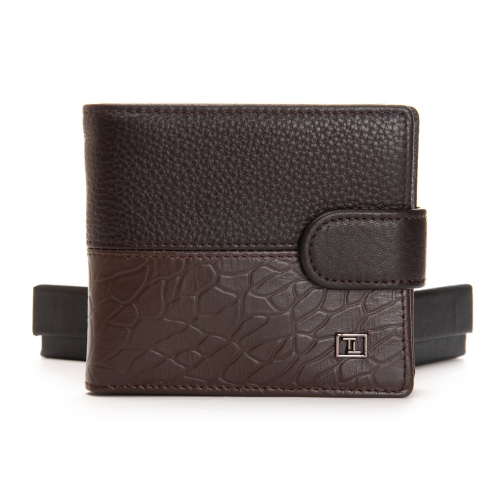 Кошелек BE Мужской кожа BRETTON 408L brown mix