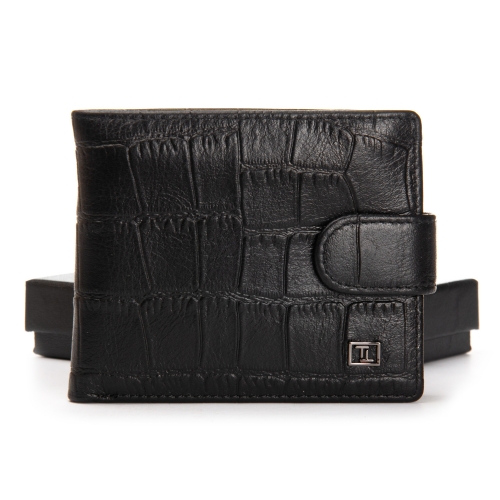 Кошелек BE Мужской кожа BRETTON Y210 black croco