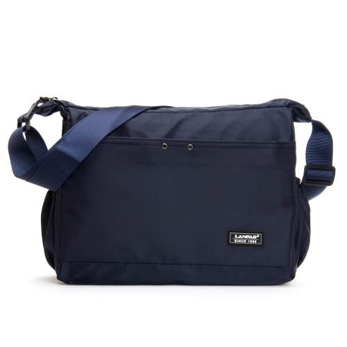 Сумка Мужская На Плечо нейлон Lanpad 8376 blue почтальон