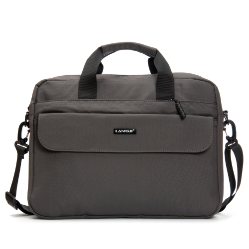 Сумка Чоловіча Для Ноутбука нейлон Lanpad 63753 grey