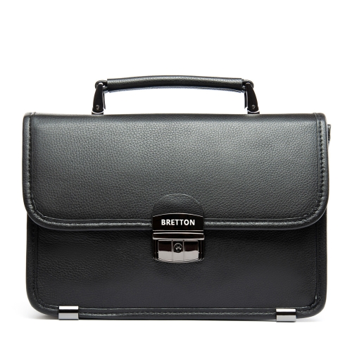 Сумка Мужская Барсетка кожа BRETTON 3787-8 black