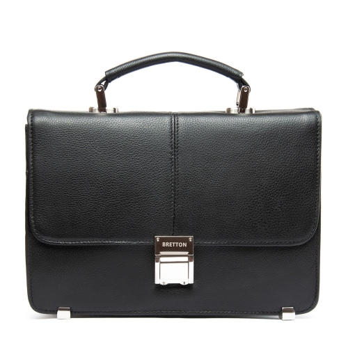 Сумка Мужская Барсетка кожа BRETTON 9505-8 black