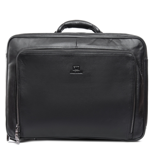 Сумка Чоловіча Дорожня шкіра BRETTON 9512-1 black