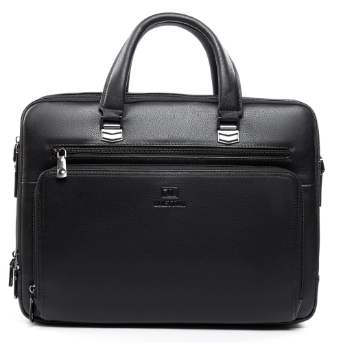 Сумка Мужская Портфель кожа BRETTON 3492-1A black
