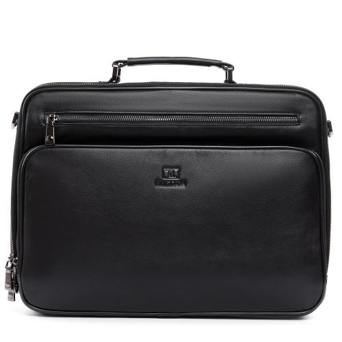 Сумка Чоловіча Портфель шкіра BRETTON 9221-1 black