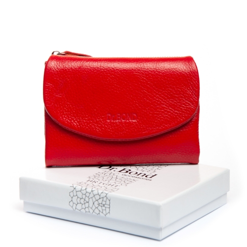 Кошелек Bright Женский кожа DR. BOND WS-239 red