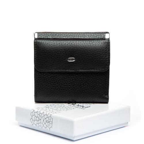 Гаманець шкіряний Bright Жіночий DR. BOND WS-33 black