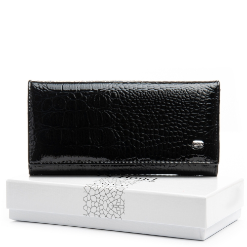 Кошелек PE Женский кожа DR. BOND PEW1-V-2 black