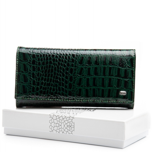 Кошелек PE Женский кожа DR. BOND PEW501 green