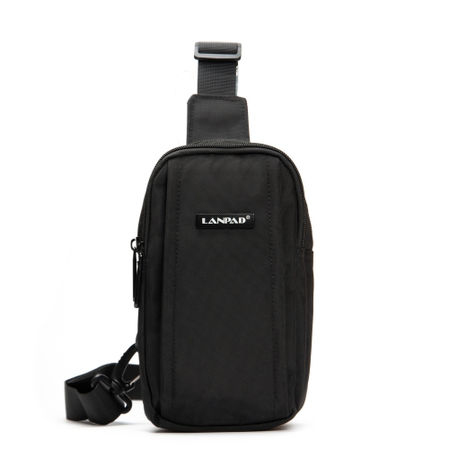 Сумка Мужская На Плечо нейлон Lanpad 6043 black
