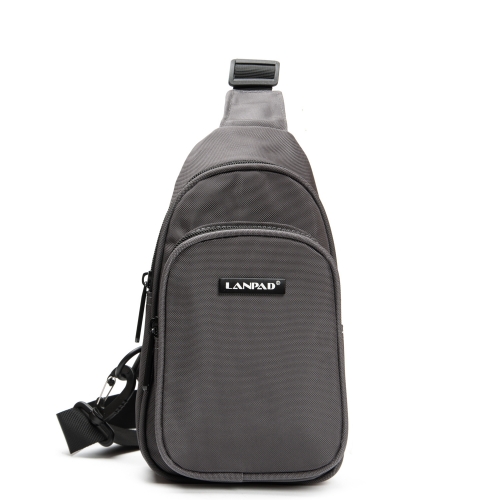 Сумка Мужская На Плечо нейлон Lanpad 63744 gray