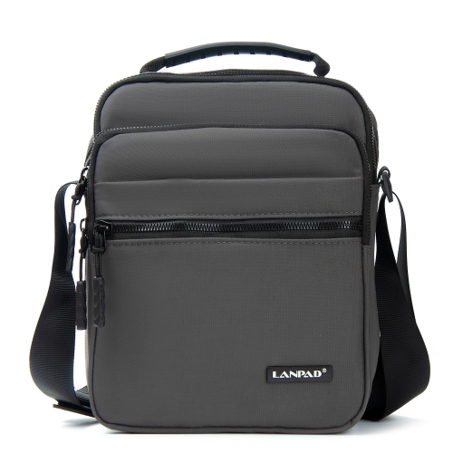 Сумка Мужская Планшет нейлон Lanpad 82091 grey бол