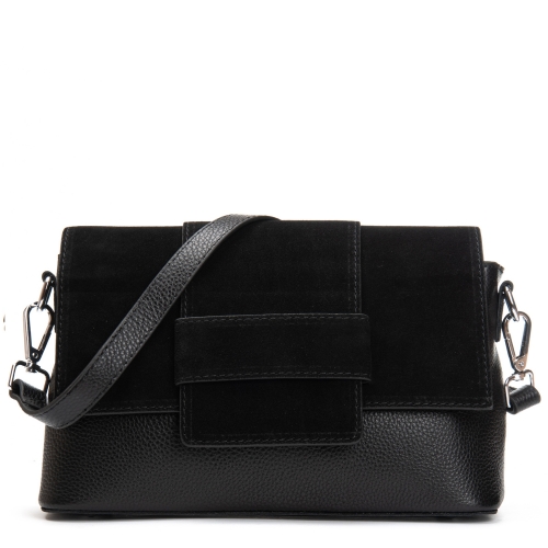 Сумка Женская Классическая замш ALEX RAI 1563 black