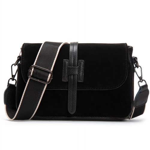 Сумка Женская Классическая замш ALEX RAI 77003 black