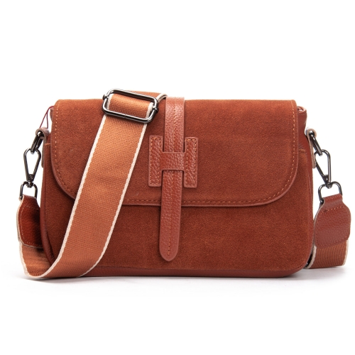 Сумка Женская Классическая замш ALEX RAI 77003 camel