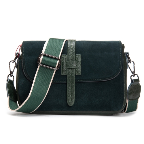 Сумка Женская Классическая замш ALEX RAI 77003 green