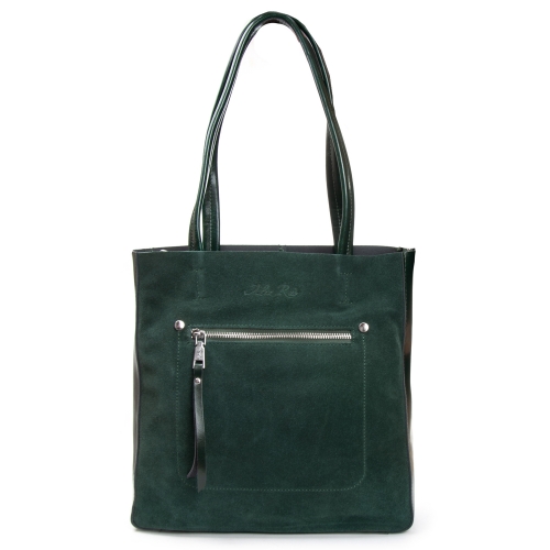 Сумка Женская Классическая замш ALEX RAI 8773-220 green