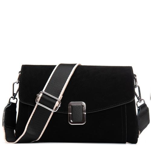 Сумка Женская Классическая замш ALEX RAI 93055 black