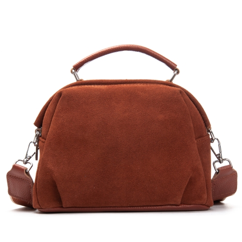 Сумка Женская Классическая замш ALEX RAI 99125 camel