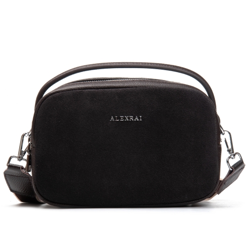 Сумка Женская Классическая замш ALEX RAI 99126 brown