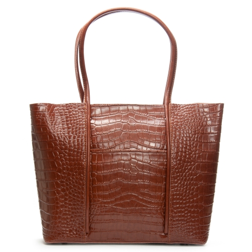 Сумка Женская Классическая кожа ALEX RAI 00109 camel