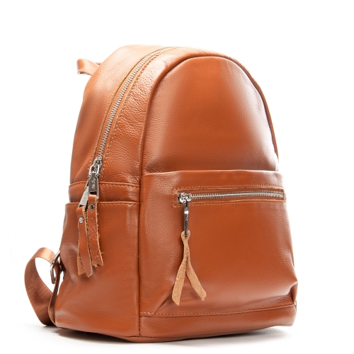 Сумка Шкіряна Жіноча Рюкзак ALEX RAI 8635-9 camel