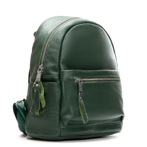 Сумка Женская Рюкзак кожа ALEX RAI 8635-9 green