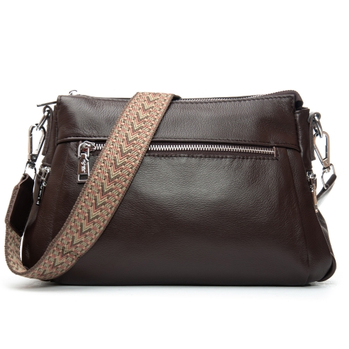 Сумка Шкіряна Жіноча Класична ALEX RAI 2048-9 brown