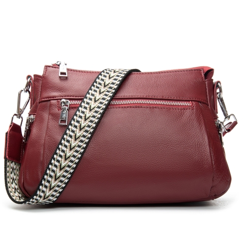 Сумка Женская Классическая кожа ALEX RAI 2048-9 red