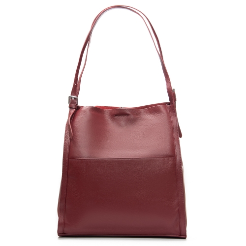 Сумка Женская Классическая кожа ALEX RAI 2060-9 bordo