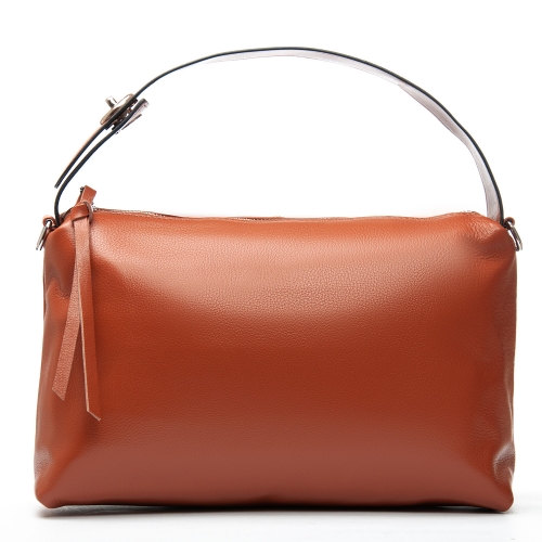 Сумка Женская Классическая кожа ALEX RAI 91377 camel