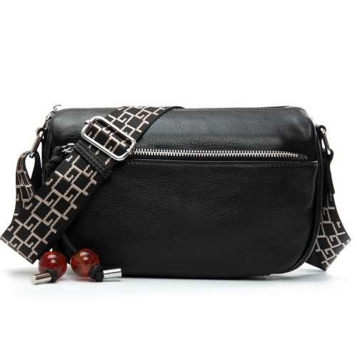 Сумка Шкіряна Жіноча Класична ALEX RAI 93038 black