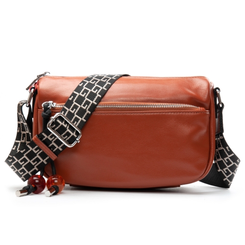 Сумка Женская Классическая кожа ALEX RAI 93038 camel