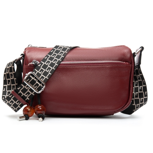 Сумка Шкіряна Жіноча Класична ALEX RAI 93038 red