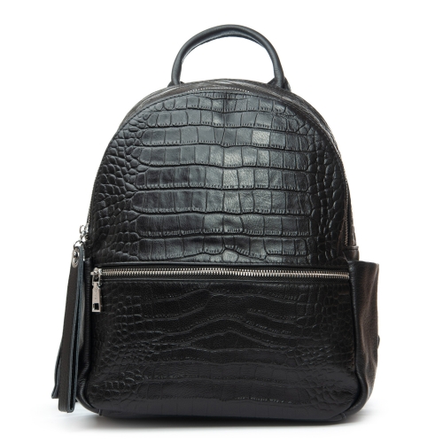 Сумка Женская Рюкзак кожа ALEX RAI 95518-9 black