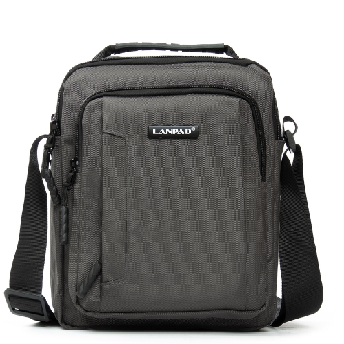 Сумка Мужская Планшет нейлон Lanpad 25019 gray
