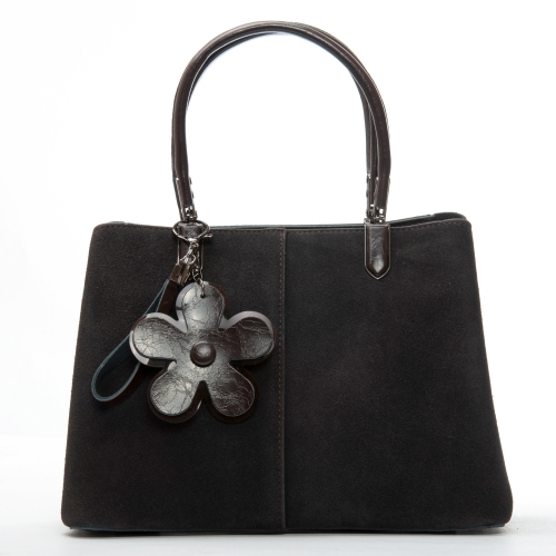 Сумка Женская Классическая замш ALEX RAI 385 brown