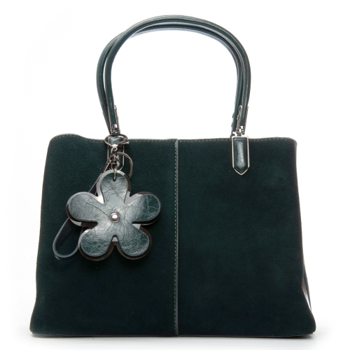 Сумка Женская Классическая замш ALEX RAI 385 green