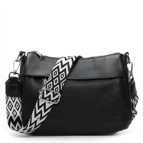 Сумка Шкіряна Жіноча Класична ALEX RAI 6001 black