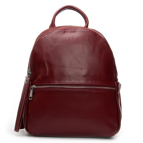 Сумка Шкіряна Жіноча Рюкзак ALEX RAI 95517-9 bordo