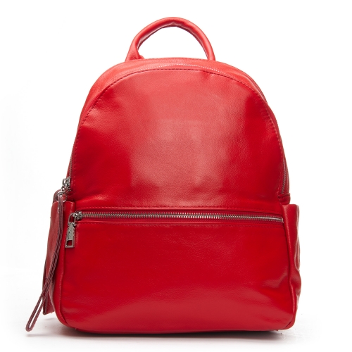 Сумка Женская Рюкзак кожа ALEX RAI 95517-9 red