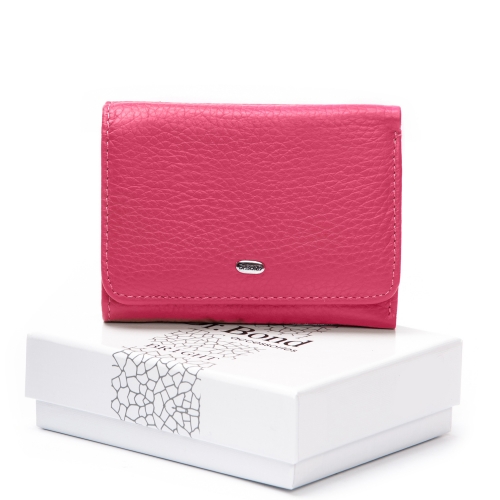 Кошелек Bright Женский кожа DR. BOND WS-403 plum-red