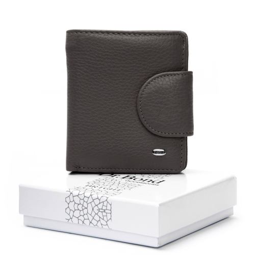 Кошелек Bright Женский кожа DR. BOND WS-415-1 gray